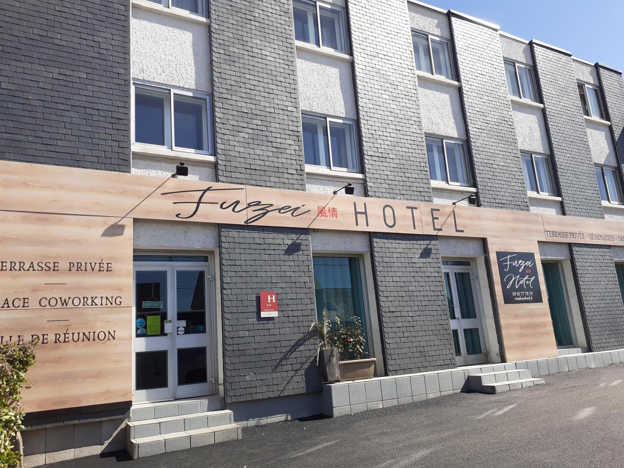Fuzei Hotel Lorient-Lanester Exteriör bild